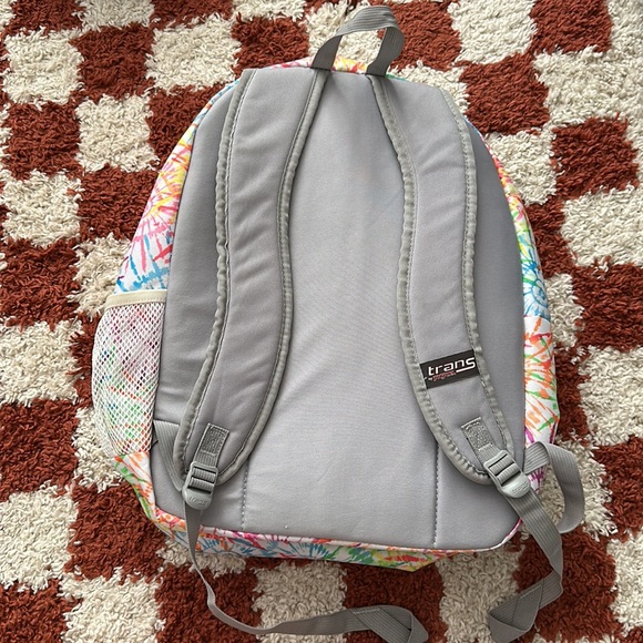 Trans by Jansport • tie sizzle white 17” backpack - Picture 2 of 3